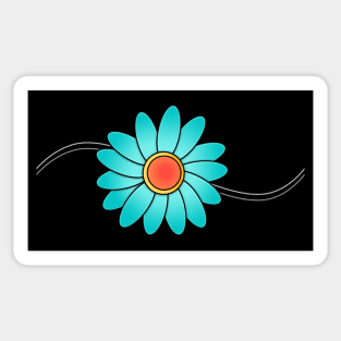 Single Daisy Sticker